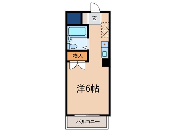 セシーズ府中の物件間取画像